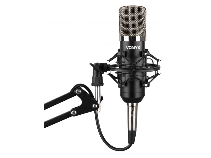 Vonyx CMS400 Studio Set micro Cond Silver | Mas Que Sonido