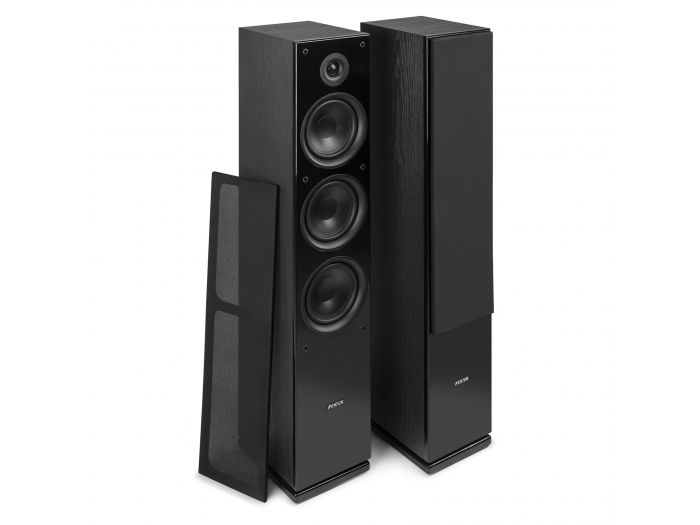 Fenton SHF80B Bafles de torre Set 3x 6.5” Negro 100282 - 2