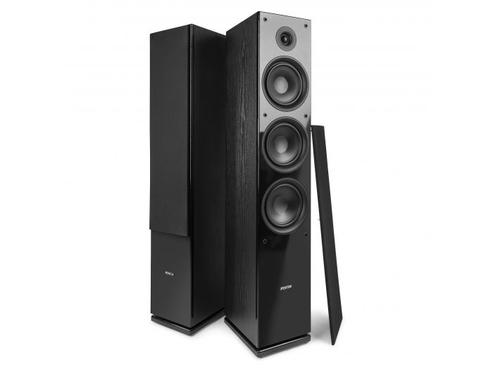 Fenton SHF80B Bafles de torre Set 3x 6.5” Negro 100282 - 4