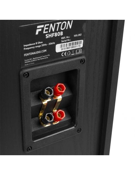 Fenton SHF80B Bafles de torre Set 3x 6.5” Negro 100282 - 8
