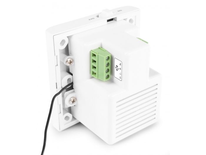 Power Dynamics BTW30SET Wall Mounted Audio System with 2 x15W Ceiling Speakers 952482 - 11