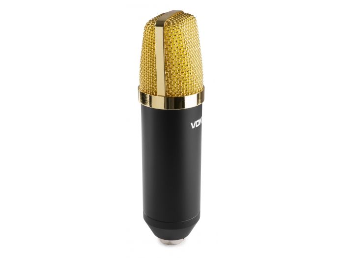 Vonyx CMS400B Studio Set micro Cond Gold | Mas Que Sonido