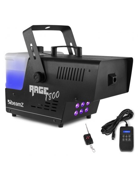 Beamz Rage 1800LED Maquina de humo con temporizador 