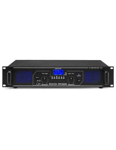 Fenton FPL500 Dig.Amplifier BT MP3 LED EQ | Mas Que Sonido