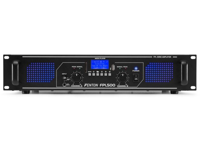 Fenton FPL500 Dig.Amplifier BT MP3 LED EQ | Mas Que Sonido