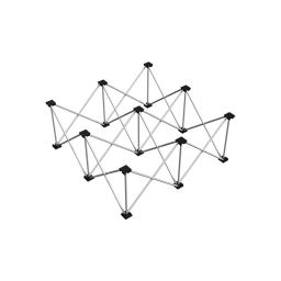 Power Dynamics Spider D750 Patas elevadoras 100x100cm Aluminio 40cm 182243