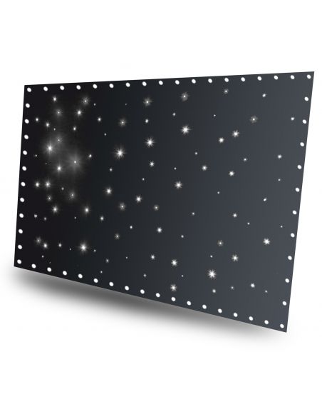 beamZ SPW96C Cortina de estrellas LED96 Blanco frio 3x 2m con controlador 151201 - 1