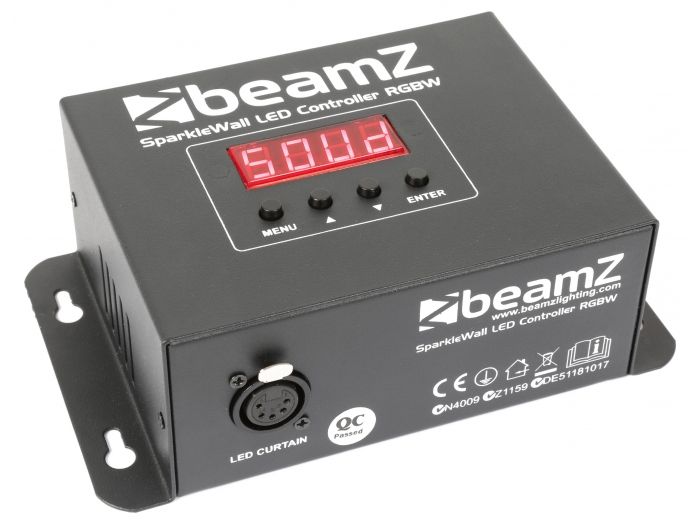 beamZ SPW96C Cortina de estrellas LED96 Blanco frio 3x 2m con controlador 151201 - 2
