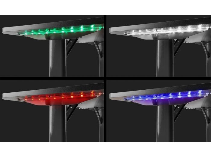 Vonyx DB20 Mesa para estudio & Gaming con luces RGB 180007 - 4