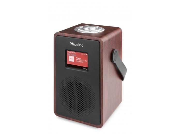 Audizio Modena Radio Portátil DAB+ Radio con batería Madera Oscura 102402 - 6