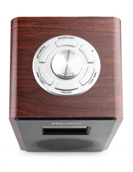 Audizio Modena Radio Portátil DAB+ Radio con batería Madera Oscura 102402 - 8
