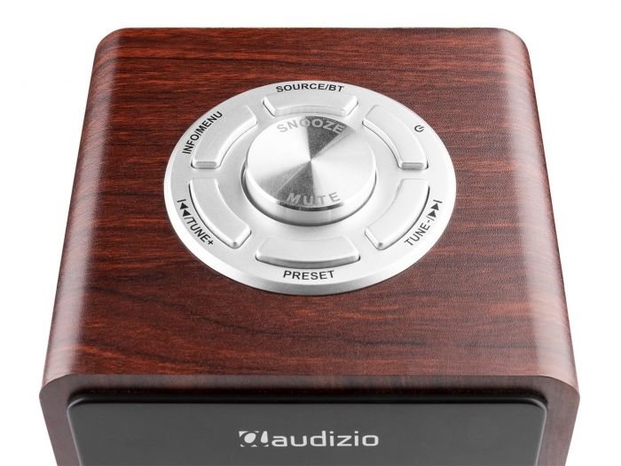 Audizio Modena Radio Portátil DAB+ Radio con batería Madera Oscura 102402 - 9