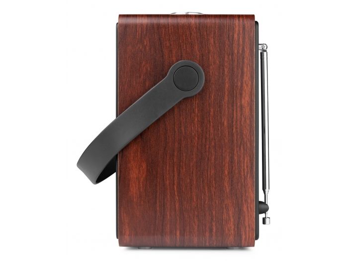 Audizio Modena Radio Portátil DAB+ Radio con batería Madera Oscura 102402 - 10