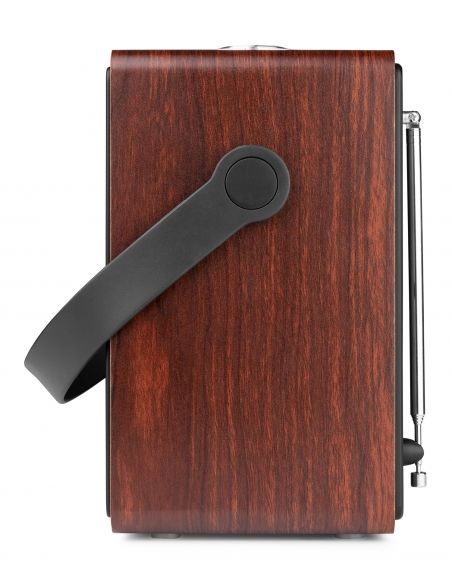 Audizio Modena Radio Portátil DAB+ Radio con batería Madera Oscura 102402 - 10
