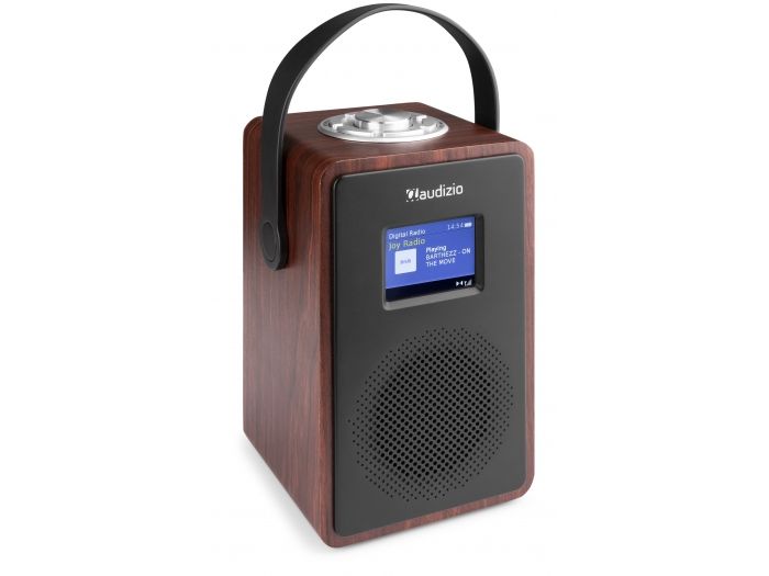 Audizio Modena Radio Portátil DAB+ Radio con batería Madera Oscura 102402 - 11