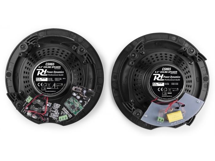 Power Dynamics CSH65 Conjunto altavoces techo 2 vías amplificados BT 120W 6.5" 952582