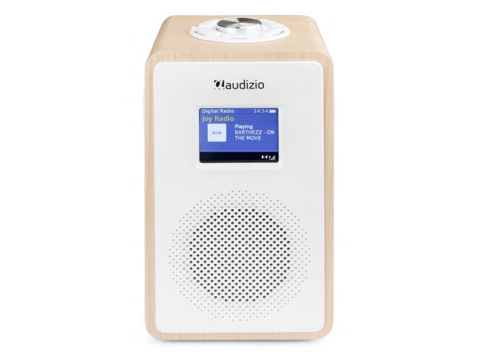 Audizio Modena Radio Portátil DAB+ Radio con batería Madera Clara 102400 - 5