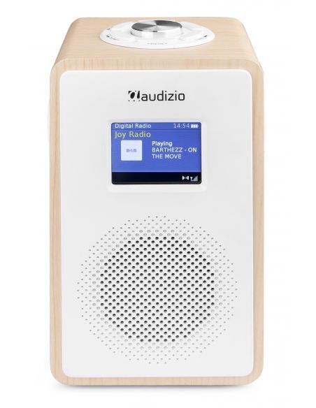 Audizio Modena Radio Portátil DAB+ Radio con batería Madera Clara 102400 - 5