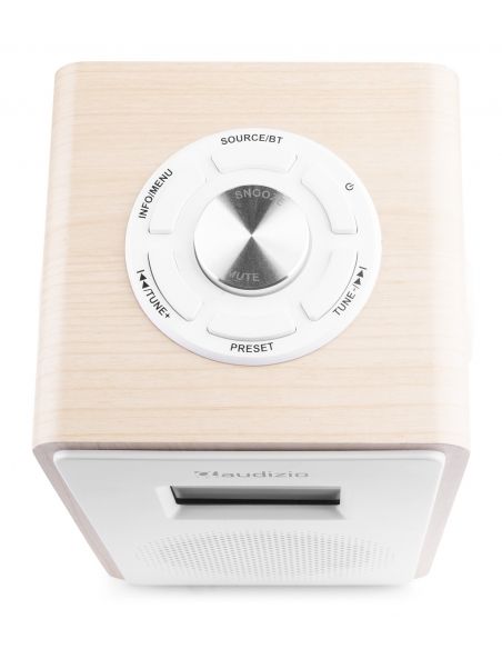 Audizio Modena Radio Portátil DAB+ Radio con batería Madera Clara 102400 - 8