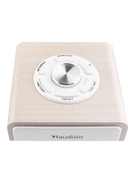 Audizio Modena Radio Portátil DAB+ Radio con batería Madera Clara 102400 - 9
