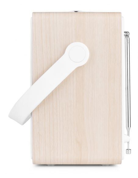 Audizio Modena Radio Portátil DAB+ Radio con batería Madera Clara 102400 - 10