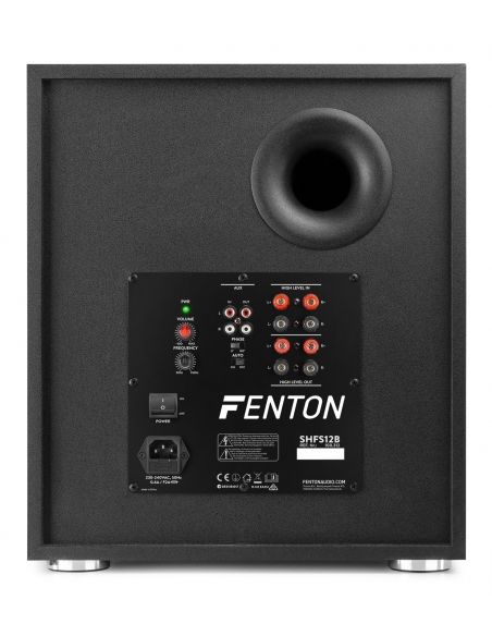 Fenton SHFS12B Subwoofer Activo 12“ Negro 100312