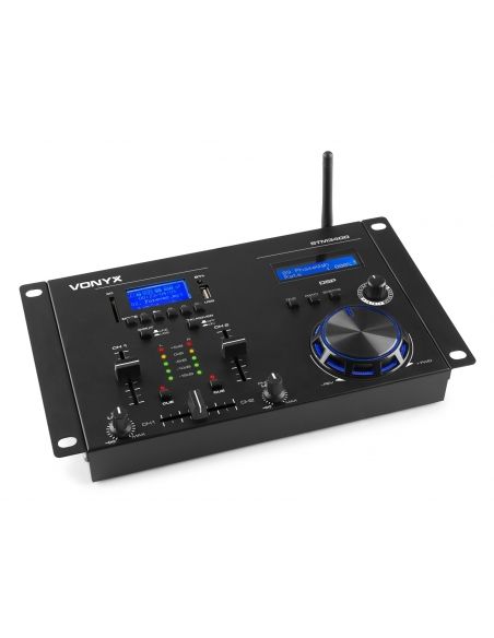 Vonyx STM3400 Mezclador de 2 canales con Scratch 172444 - 1