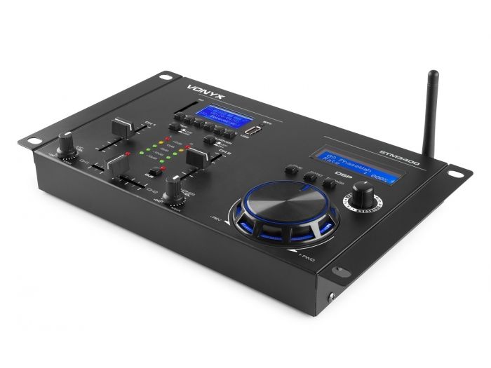 Vonyx STM3400 Mezclador de 2 canales con Scratch 172444 - 2