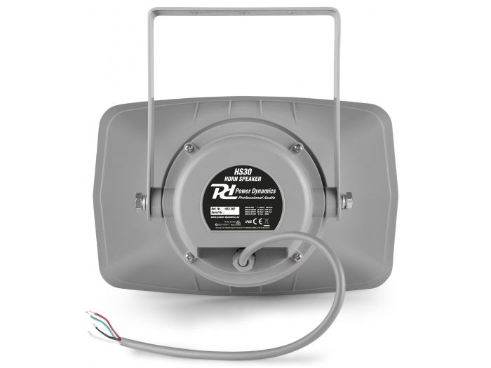Power Dynamics HS30 Altavoz exponencial bocina 30W 100V - IPX6 952202 - 4