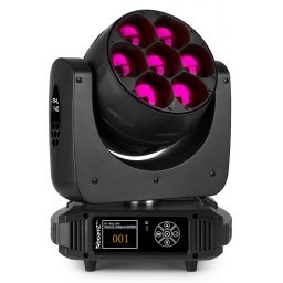 beamZ Pro MHL740 Cabeza Movil LED Zoom 7x40W 2 piezas en Flightcase 150103 - 1 2