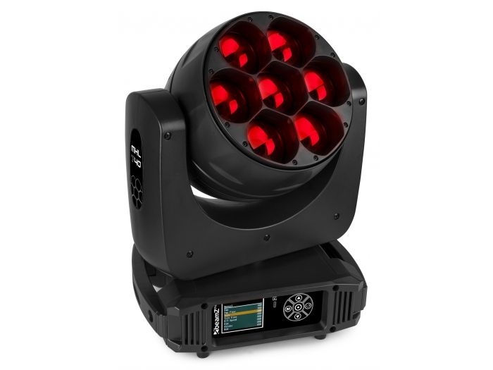 beamZ Pro MHL740 Cabeza Movil LED Zoom 7x40W 2 piezas en Flightcase 150103 - 5