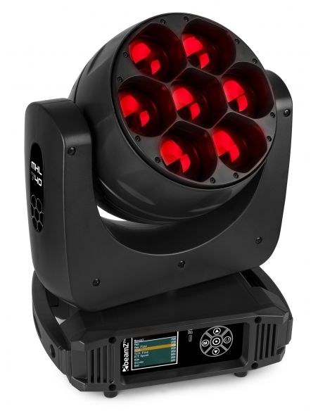 beamZ Pro MHL740 Cabeza Movil LED Zoom 7x40W 2 piezas en Flightcase 150103 - 5