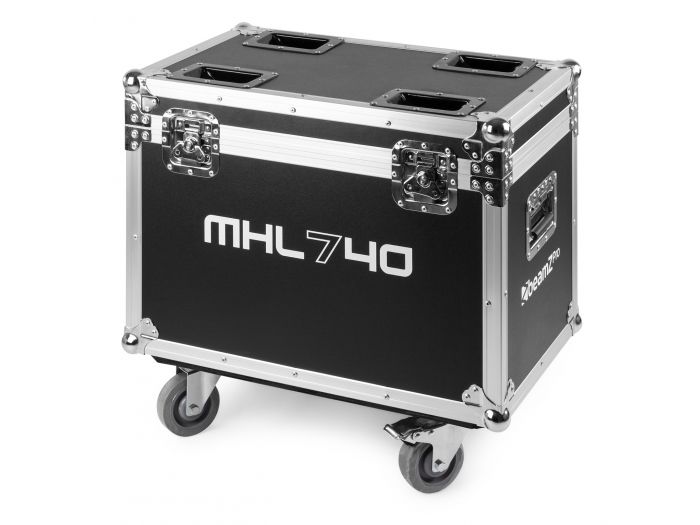 beamZ Pro MHL740 Cabeza Movil LED Zoom 7x40W 2 piezas en Flightcase 150103 - 11