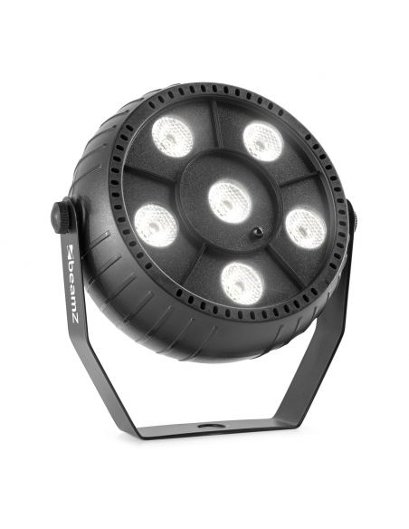beamZ PLP12 Foco Par Party con batería 6x 1W Blanco 153208 - 1