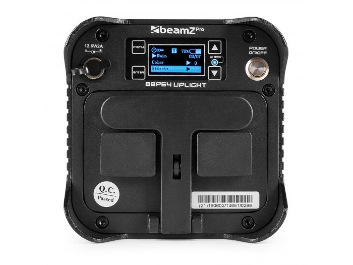 beamZ Pro BBP54 Foco Par con batería 4x 12W IP65 150602 - 8