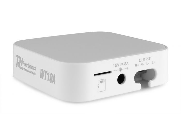 Power Dynamics WT10SET Modulo receptor WIFI amplificado + 2 altavoces marinos 952502