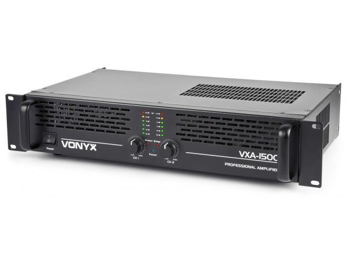 Vonyx VXA-1500 II Amplificadpr PA 2x750W | Mas Que Sonido