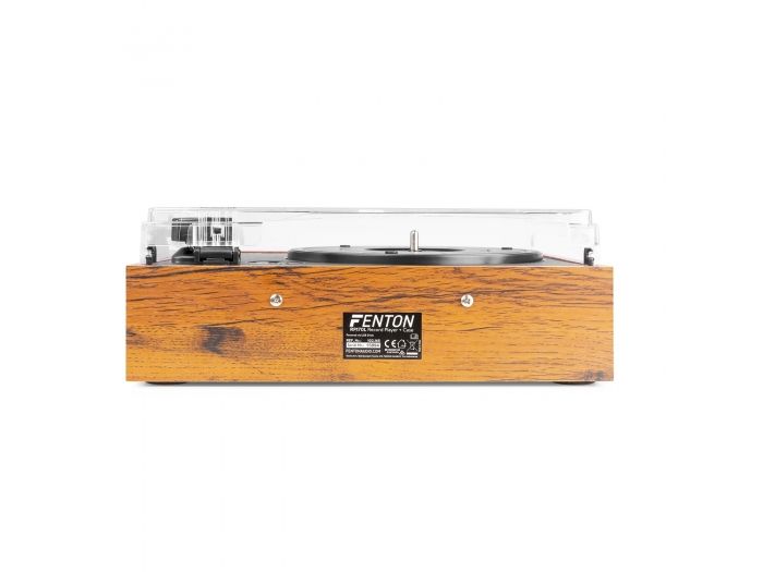 Fenton RP170L Giradiscos con caja de almacenaje de vinilos Madera 102165 - 6