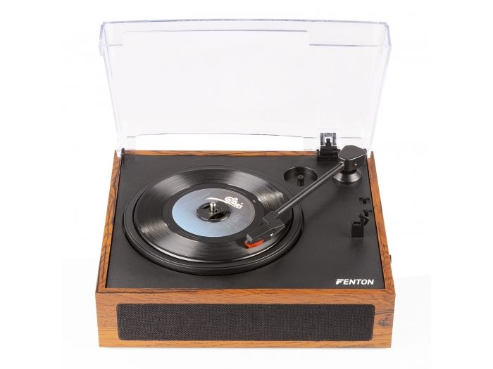 Fenton RP170L Giradiscos con caja de almacenaje de vinilos Madera 102165 - 8