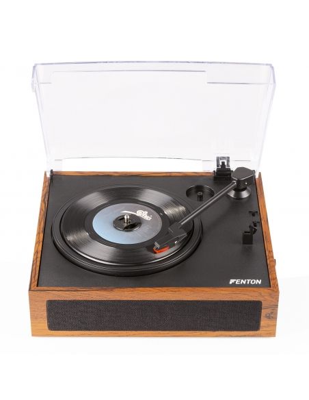Fenton RP170L Giradiscos con caja de almacenaje de vinilos Madera 102165 - 8