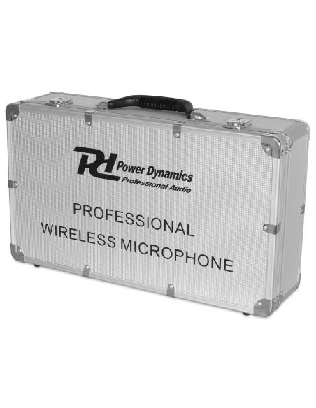 Power Dynamics PD722H 2 Canales UHF Microfono Inalambrico con 2 Microfonos 179140 - 6