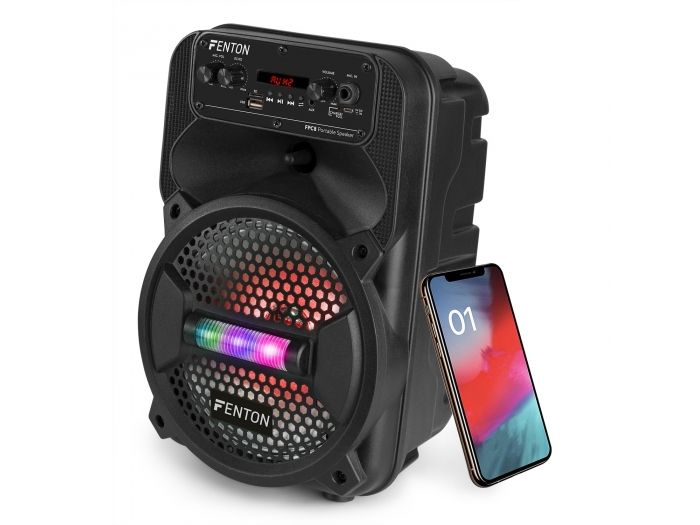 Fenton FPC8 Altavoz Portátil Party Recargable 8” 170087 - 3