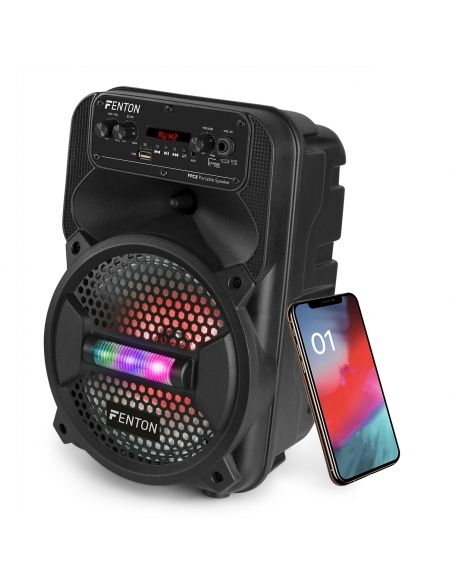Fenton FPC8 Altavoz Portátil Party Recargable 8” 170087 - 3