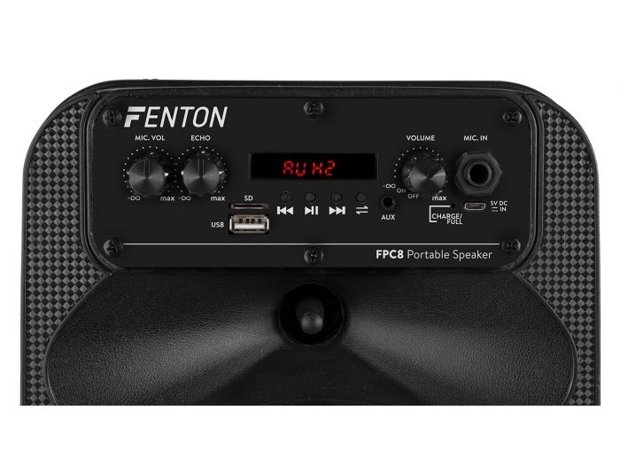 Fenton FPC8 Altavoz Portátil Party Recargable 8” 170087 - 7