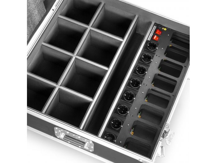 beamZ FCC10 Flightcase para 8x BBP54 con cargador 150603 - 7