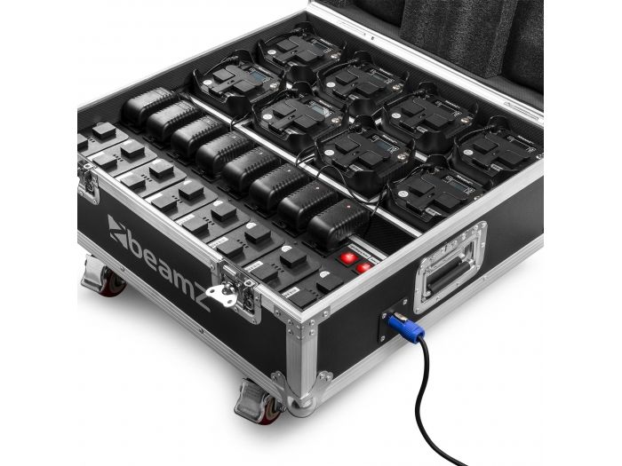 beamZ FCC10 Flightcase para 8x BBP54 con cargador 150603 - 11