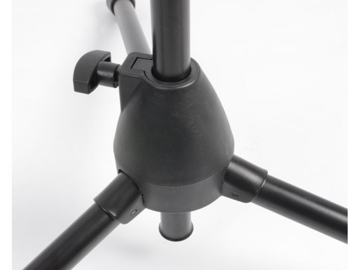 Vonyx MS10 Pie de microfono con pertiga, altura 1.6m, negro 180024