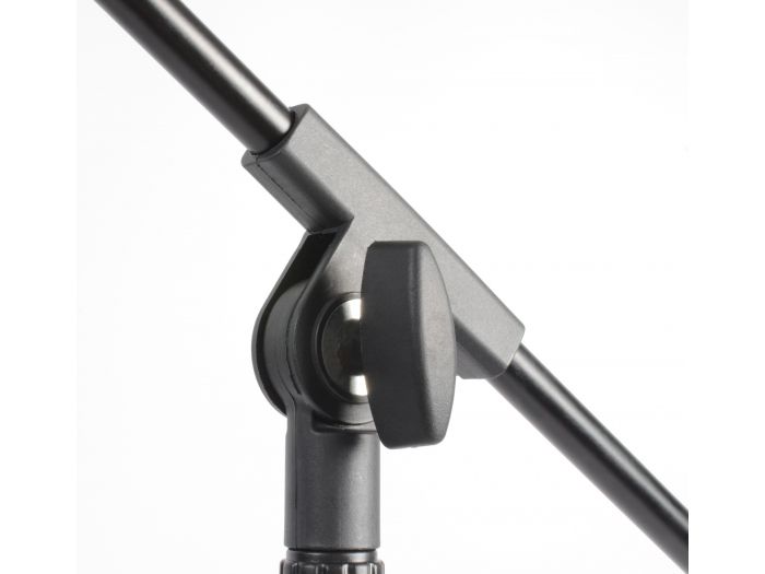 Vonyx MS10 Pie de microfono con pertiga, altura 1.6m, negro 180024