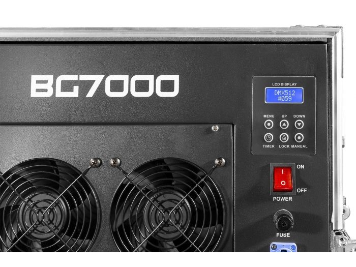 beamZ Pro BG7000 Maquina de burbujas Pro gigante con 7 niveles 160759 - 9