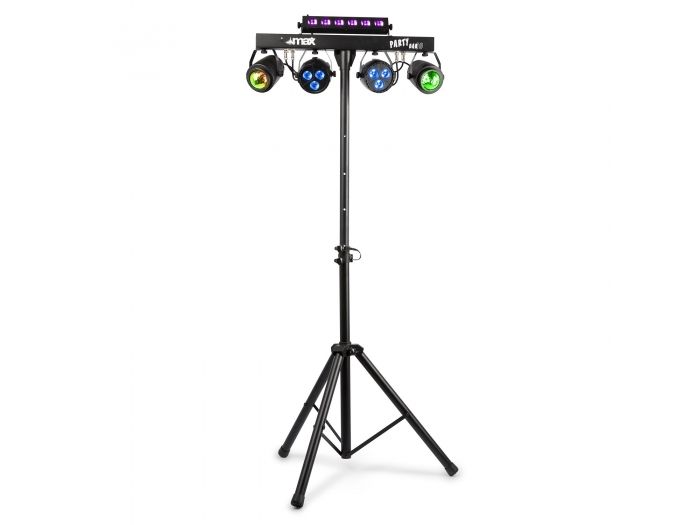 Max PartyBar10 Kit 2x Jelly Moon, 2xPAR y UV/Strobo 153008 - 2